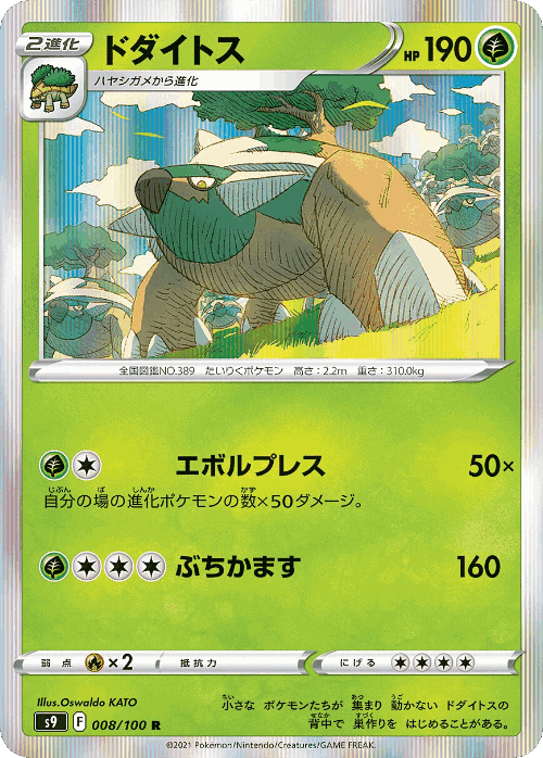 Torterra Pokémon TCG card art