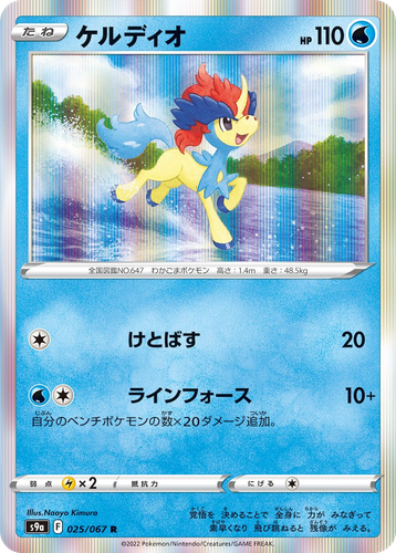 ケルディオ 25, Battle Region