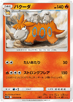 Camerupt Pokémon TCG card art
