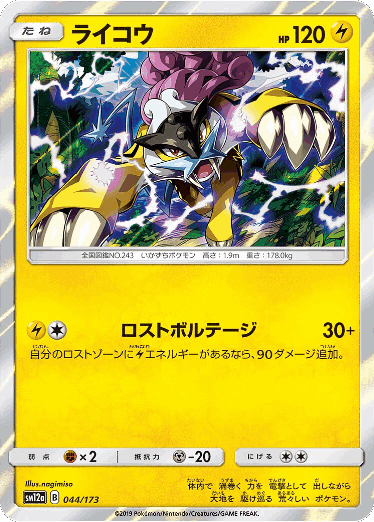 Raikou #44 from Tag All Stars - Illustrated by nagimiso