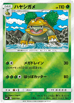 Grotle Pokémon TCG card art