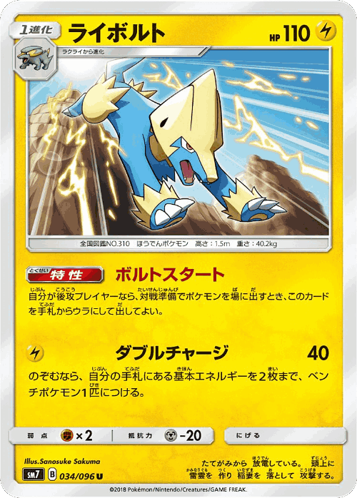 Manectric 34, Sky-Splitting Charisma