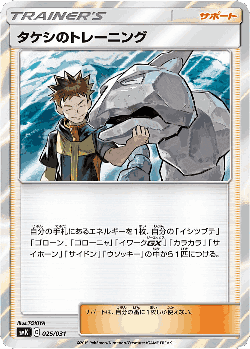 Brock's Training 25, Trainer Battle Decks