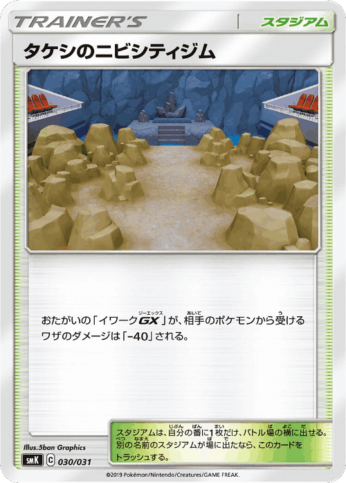 Brock's Pewter City Gym 30, Trainer Battle Decks