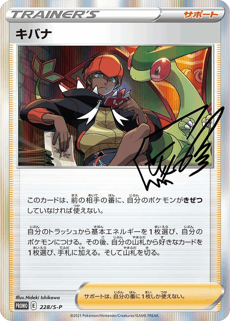 Raihan #228 from Sword & Shield Promos - Promo - Illustrated by Hideki Ishikawa