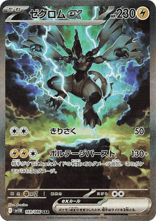 Zekrom ex 169, Black Bolt