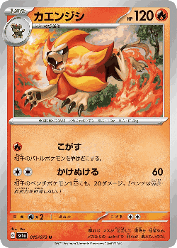 Pyroar Pokémon TCG card art