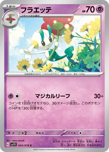 Floette 43, Violet ex