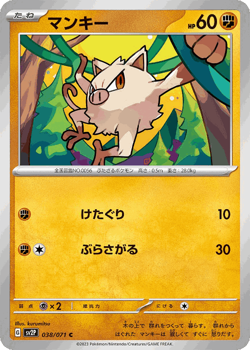Mankey 38, Snow Hazard