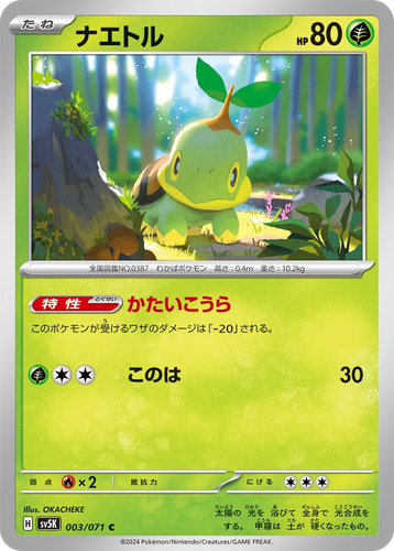 Turtwig Pokémon TCG card art