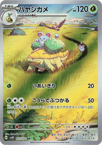 ハヤシガメ 72, Wild Force