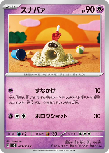 Sandygast 53, Mask of Change