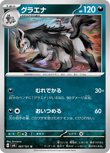 Mightyena 67, Mask of Change