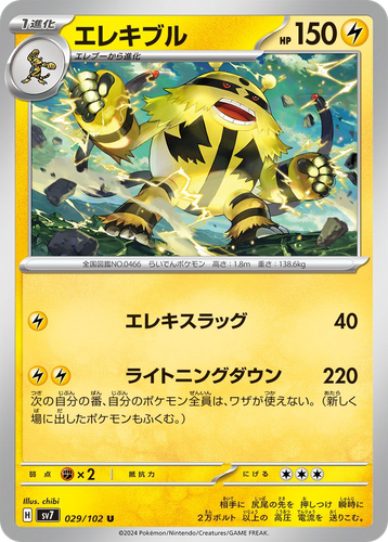 Electivire 29, Stellar Miracle