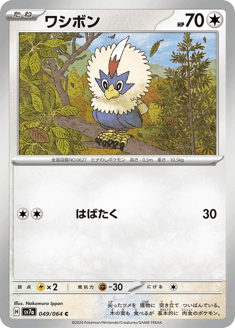 Rufflet #49 from Paradise Dragona - Common - Illustrated by Nakamura Ippan