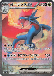 Salamence ex Battle Partners card