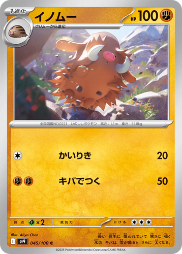 Piloswine 45, Battle Partners