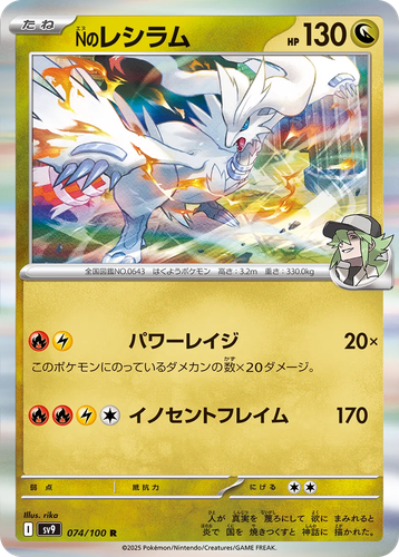 N's Reshiram 74, Battle Partners