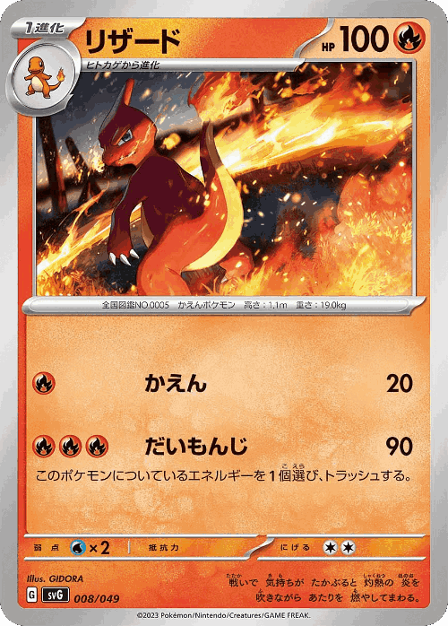 Charmeleon Pokémon TCG card art