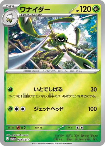 Spidops Pokémon TCG card art