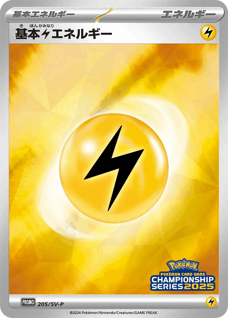 Basic Lightning Energy #205 from Scarlet & Violet Promos - Promo