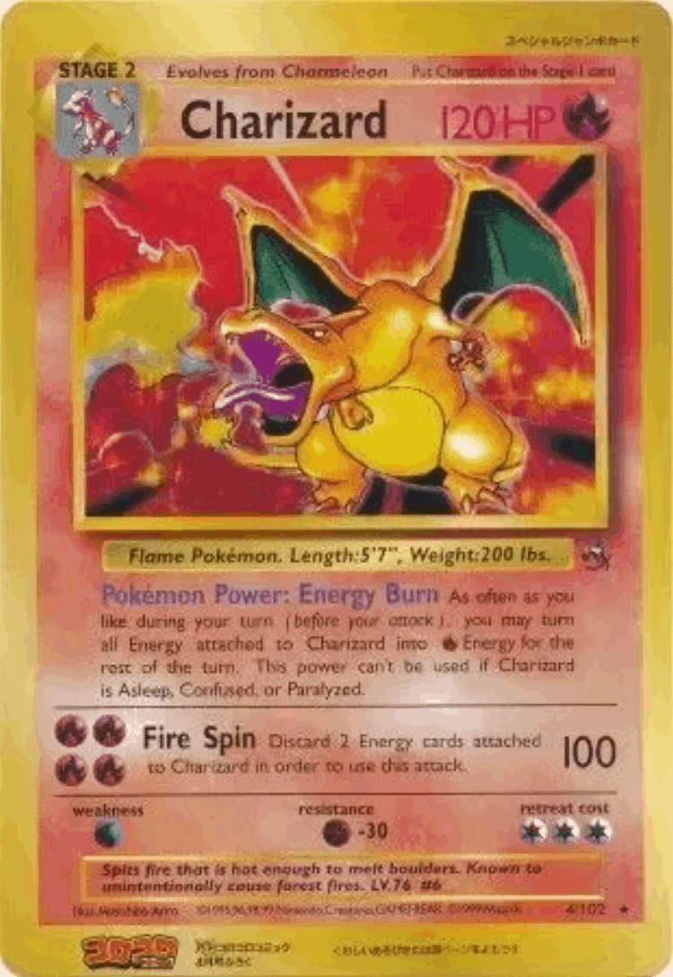 Charizard #123 from Miscellaneous Promos - Illustrated by Mitsuhiro Arita