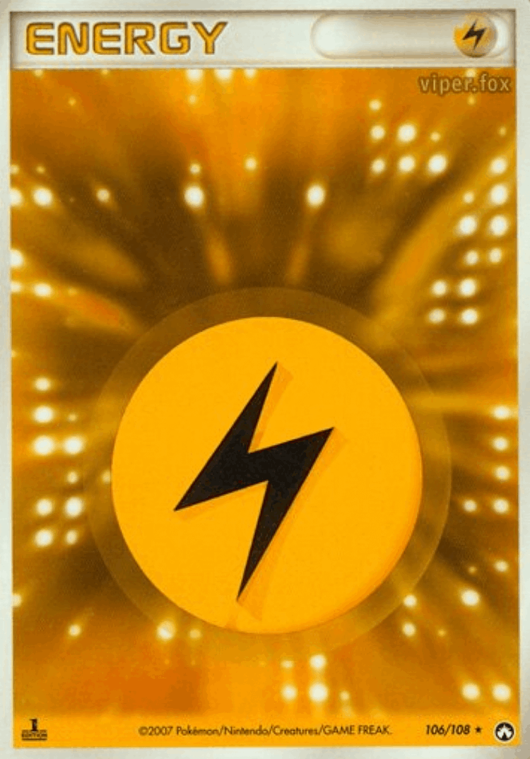 Lightning Energy #106 from World Champions Pack - Rare