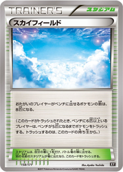Sky Field The Best of XY card