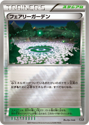 Fairy Garden The Best of XY card