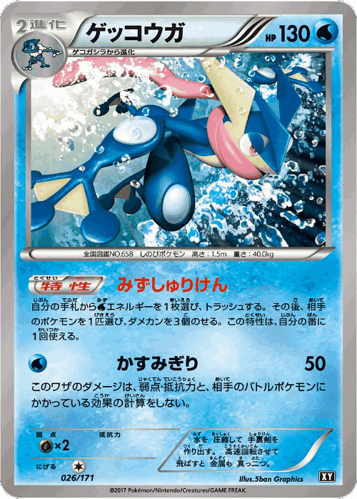 Greninja 26, The Best of XY