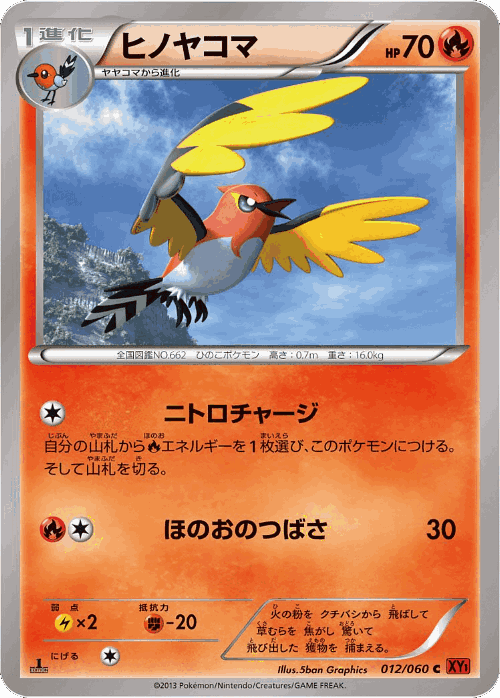 Fletchinder Pokémon TCG card art