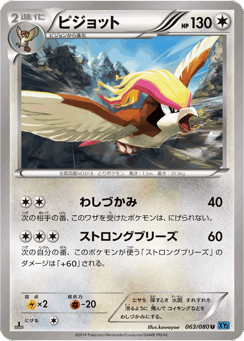 Pidgeot 63, Wild Blaze