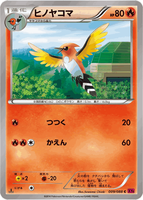 Fletchinder Pokémon TCG card art