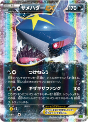 Sharpedo-EX Tidal Storm card