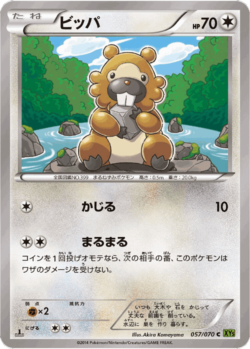 Bidoof 57, Tidal Storm