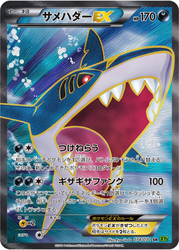 Sharpedo-EX Tidal Storm card