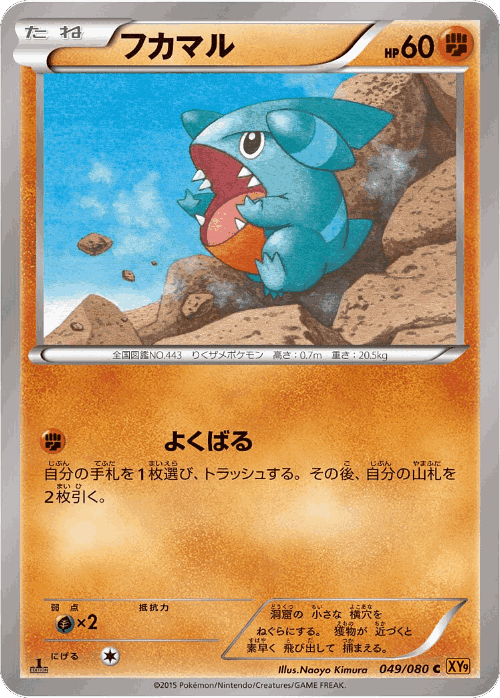 Gible 49, Rage of the Broken Heavens