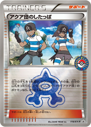 Team Aqua Grunt XY Promos card