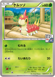 Wurmple XY Promos card
