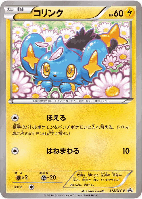 Shinx 178, XY Promos