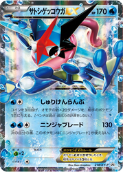 Ash-Greninja-EX XY Promos card